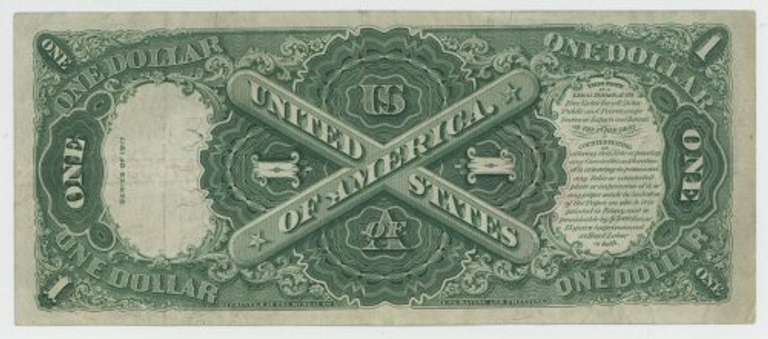 Very nice Series of 1917 Large Size $1 Legal Tender Note