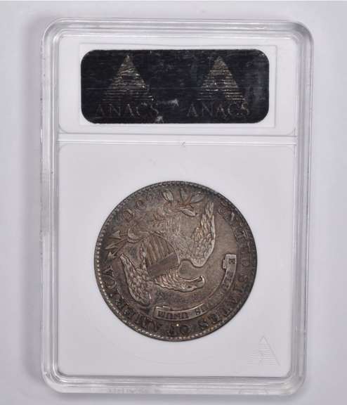 EF45 1833 Capped Bust Half Dollar O-105 ANACS