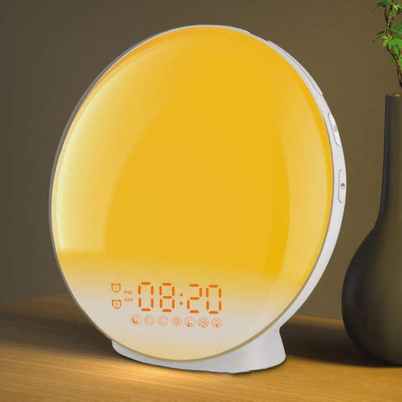 Wake-up Light Sunrise FM Radio Graffiti Smart APP