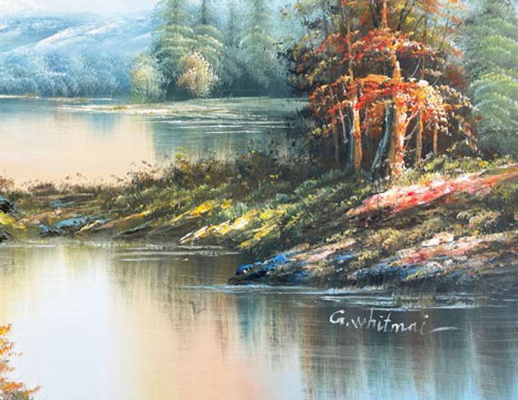 BEAUTIFUL HAND PAINTED OIL PAINTING ON CANVAS