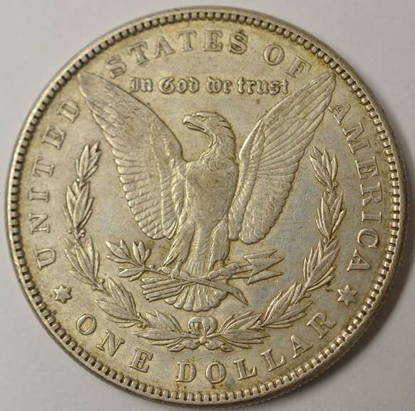1883 Morgan Silver Dollar, Circulated.