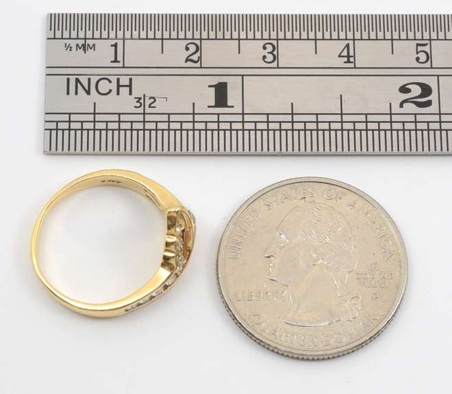 Practical Channel Set Diamond Ring