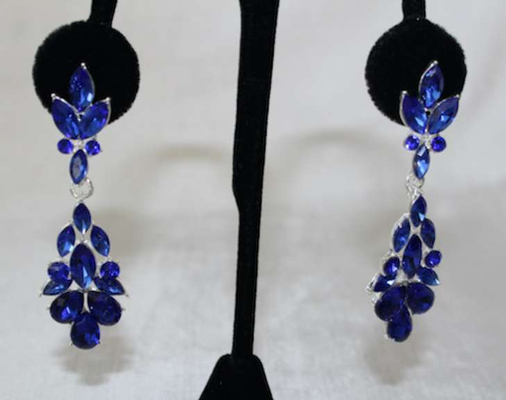 Ruby Color of Fashion Jewelry Earrings