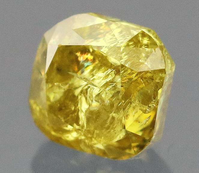 Simply gorgeous! .58ct moss green Diamond