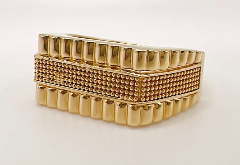 Men's 14kt Solid Yellow Gold Ring