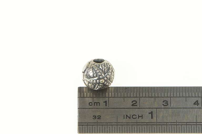 Sterling Silver Pandora Retired Star Fish Bead Spacer Charm/Pendant
