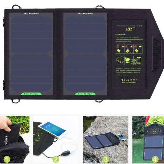 Solar Panel 10W 5V Solar Charger Portable