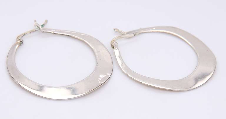 Sterling Silver Hoop Earrings