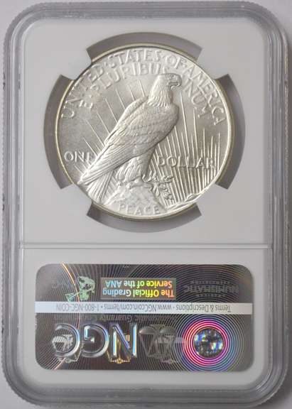 1934 Peace Silver Dollar NGC MS64