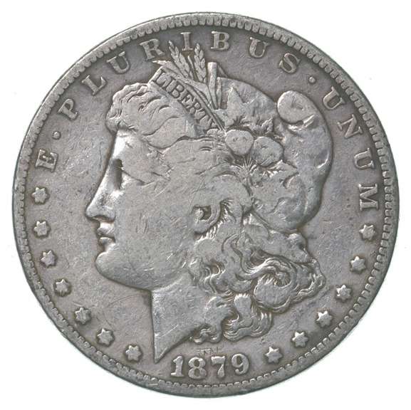 1879-S Morgan Silver Dollar Reverse Rev 78 1878