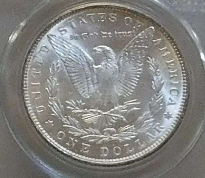 1891 Morgan Dol  PCGS MS-62