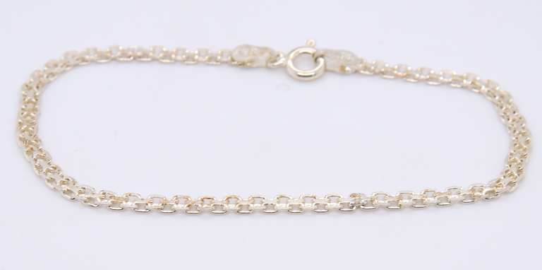 Group Lot of 3 Vintage 925 Sterling Silver Bracelets