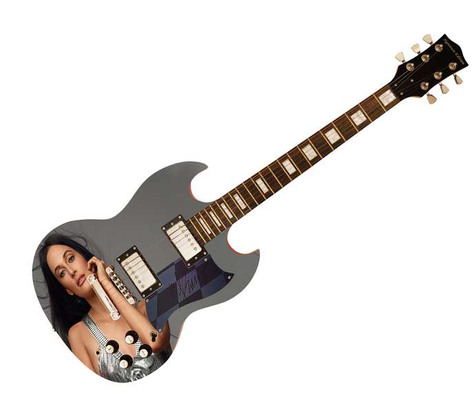 Kacey Musgraves Autographed Signed Custom Photo Graphics Guitar ACOA