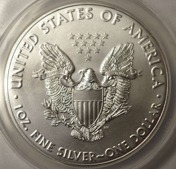2017 American Silver Eagle ANACS MS70