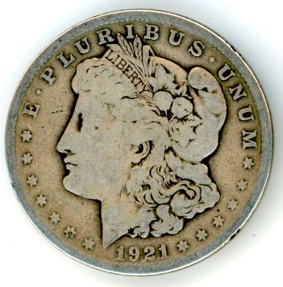 1921-S Morgan Silver Dollar