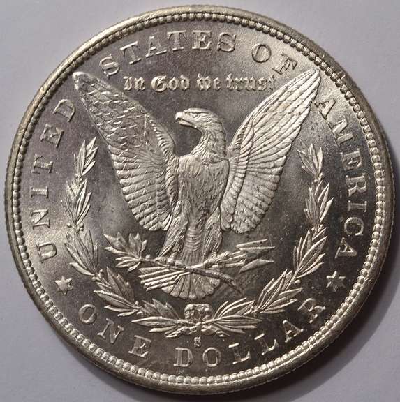 1879-S Morgan Silver Dollar Flashy BU