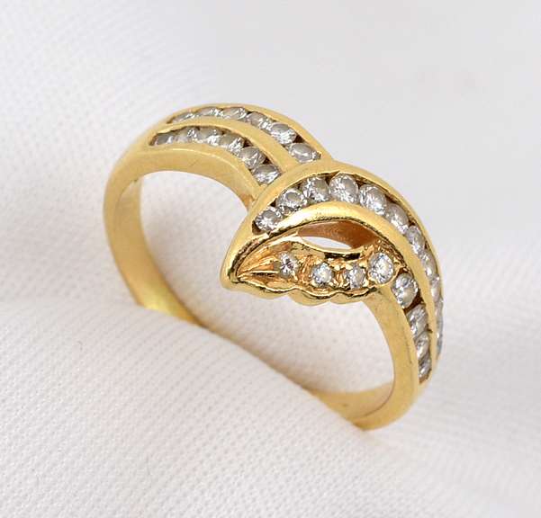 Practical Channel Set Diamond Ring