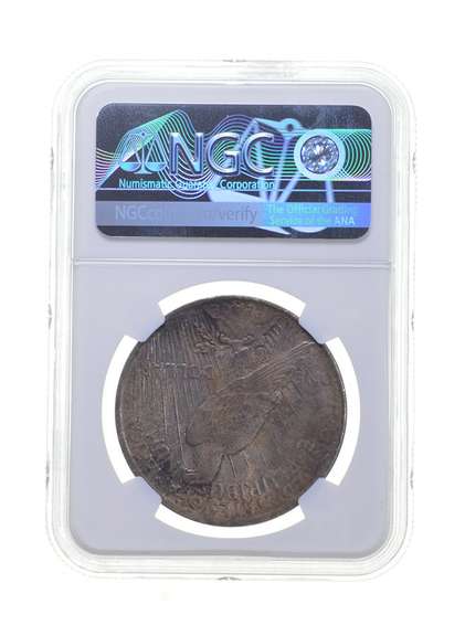 MS62 1922 Peace Silver Dollar - Graded NGC