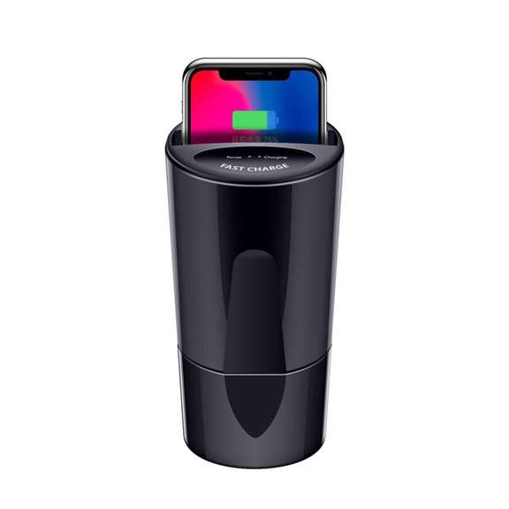 QI Car Wireless Fast Charger Cup