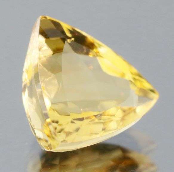 Ravishing 7.96ct trillion cut Citrine