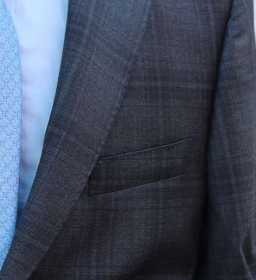 Stylish Comfort Fit Plait Suit, Made in Italy