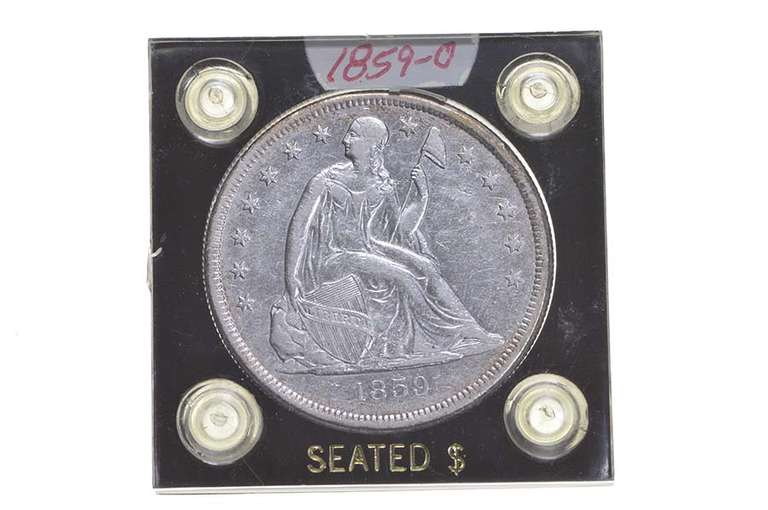 1859-O Seated Liberty Dollar