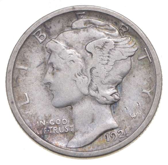 1921-D Mercury Dime