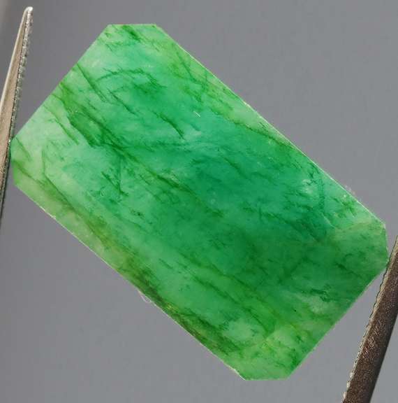 Substantial 11.37ct rich forest green Zambian Emerald