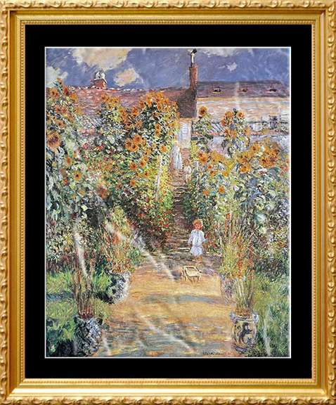 Claude Monet, The Artist's Garden at Vetheuil