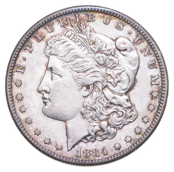 1884-S Morgan Silver Dollar