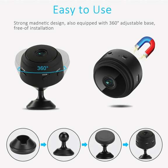 1080P HD Mini Wireless WIFI IP Camera