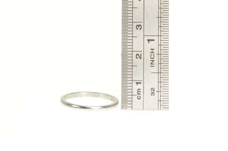 Platinum Classic 1.9mm Traditional Wedding Band Ring