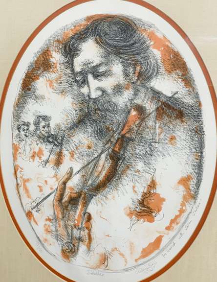 Fiddler Limited Edition Lithograph