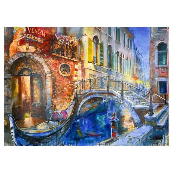 Gondola at Twilight