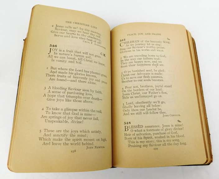 1905 Leather Methodist Hymnal