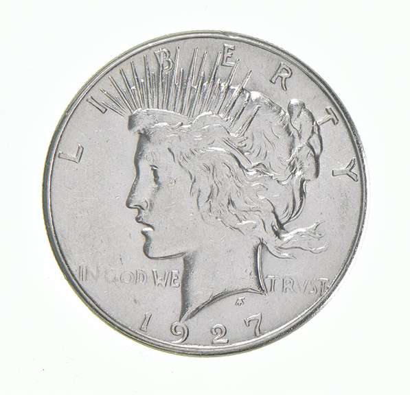 1927-S Peace Silver Dollar