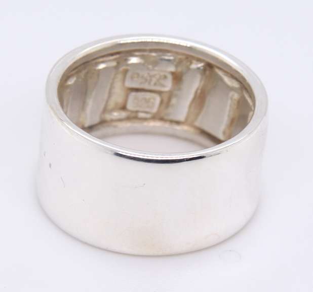 Somers Randolph Handmade Sterling Silver Wide Band