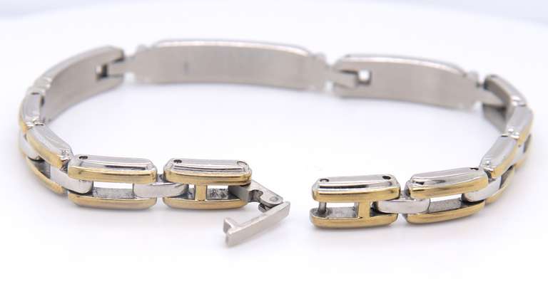 Stainless Steel Cubic Zirconia Bracelet
