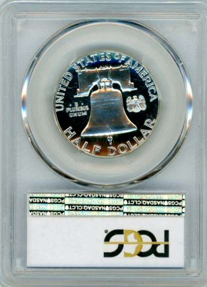 1963-S Franklin Half Dollar in PCGS PR67DCAM