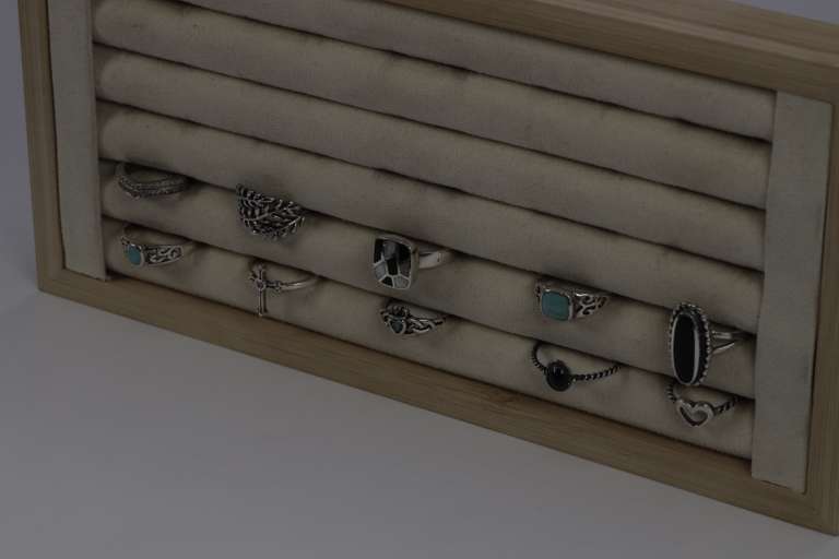 Sterling Silver Curated Ring Assortment Various Sizes & Styles (10 Ring Lot)