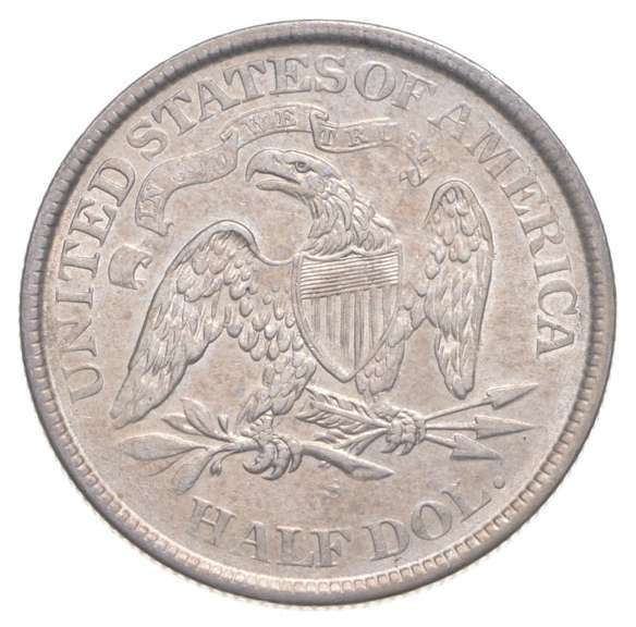 1871-S Seated Liberty Half Dollar
