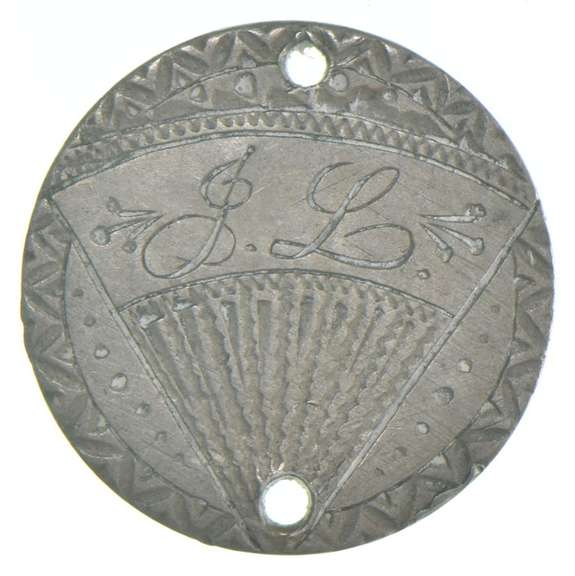1800's Nickel Three-Cent Piece Love Token