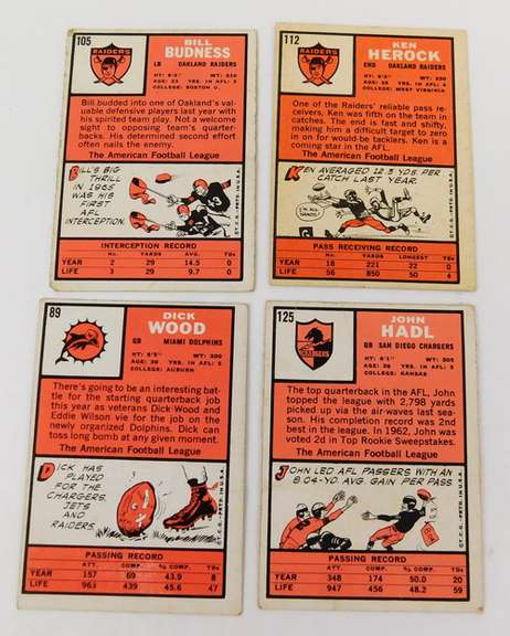 4 - 1996 Football Cards