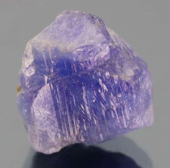 Superb 19.20ct rich blue uncut Tanzanite