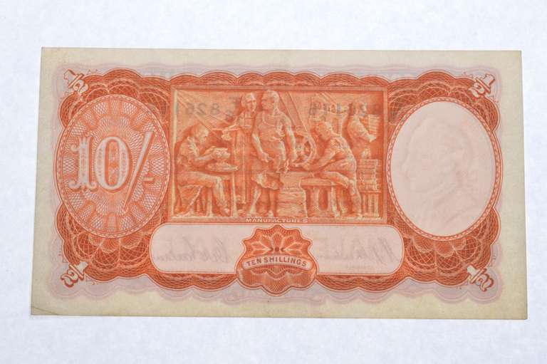 (1933-1939) Commonwealth Of Australia 10 Shillings - World Note