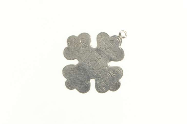 Sterling Silver Civil War Medal Engraved Orson E Moulton Charm/Pendant