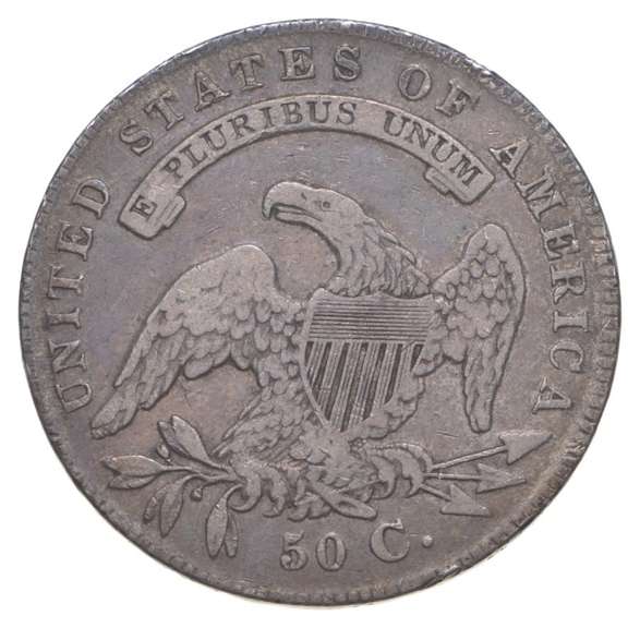 1836 Capped Bust Half Dollar
