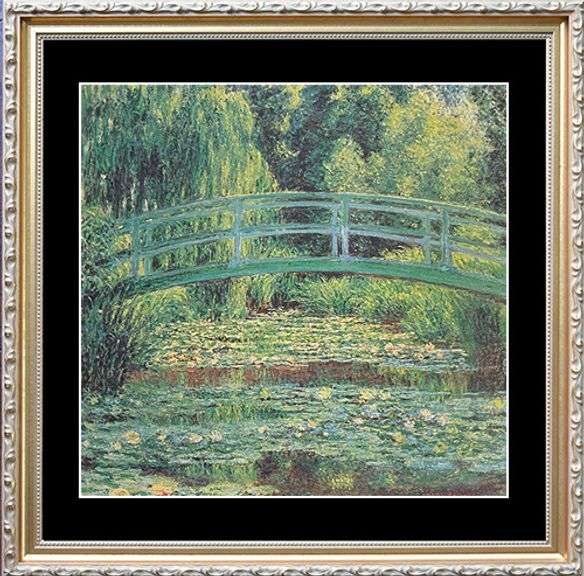 Claude Monet, The Japanese Footbridge
