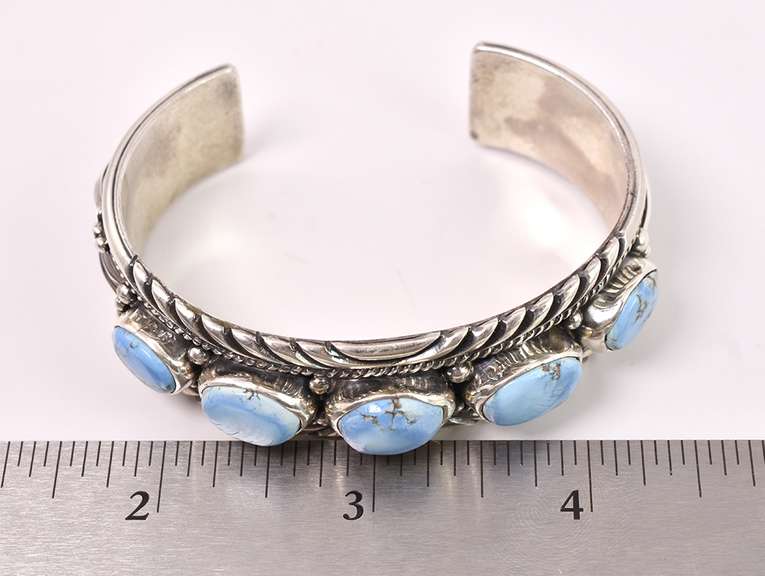 Sleeping Beauty Turquoise Bangle Bracelet
