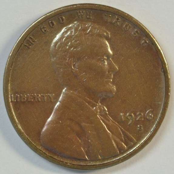 Near Mint 1926-S Lincoln Cent. Better date